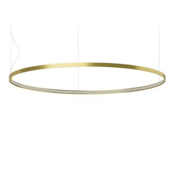 Panzeri Zero Round  Ø125 Mat brass 3000K  Hanglamp goud/messing-1