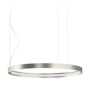 Panzeri Zero Round Titanium 50cm Hanglamp zilver-1