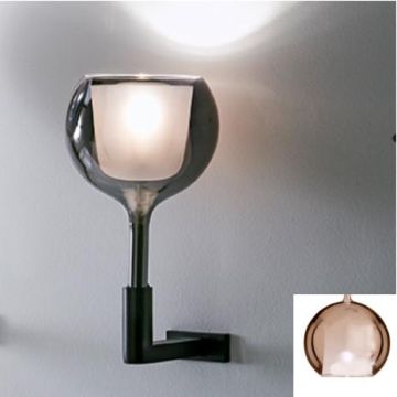 Penta Glo wall mini Wandlamp goud/messing-1