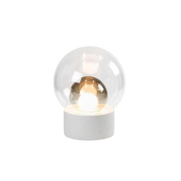 Pulpo Boule Small Tafellamp wit-1