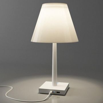 Rotaliana Dina+ Tafellamp wit-1