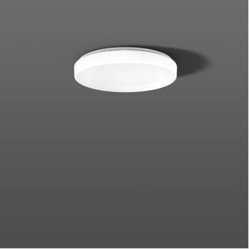 RZB Lighting Flat Polymero Kreis Slim Plafondlamp wit-1