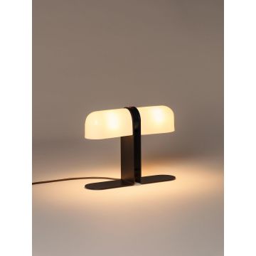 Santa & Cole Duo Opaque Black Tafellamp zwart-1