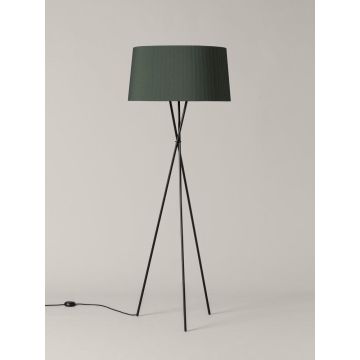 Santa & Cole Tripode G5 Green Raw  Vloerlamp olijf-1