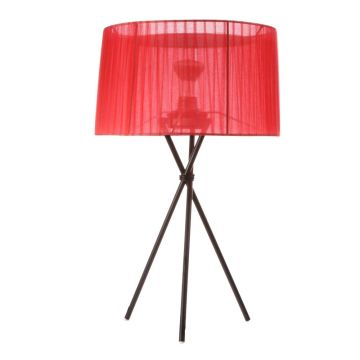 Santa & Cole Tripode G6 Tafellamp rood-1