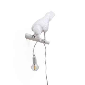 Seletti Bird Lamp Looking Left indoor 2200K 2W 120 lumen E14 Hanglamp wit-1