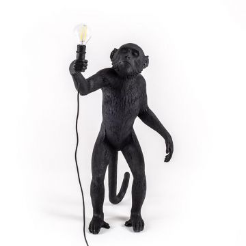 Seletti Monkey Lamp Vloerlamp zwart-1