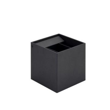 Sylvania START Surface Wall Cube IP54 2x140lm 2CCT Black Wandlamp zwart