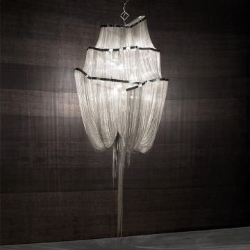 Terzani Atlantis A15S Hanglamp nikkel-1