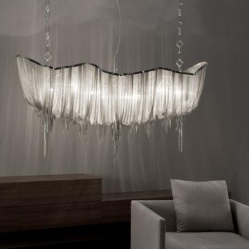 Terzani Atlantis A16S Hanglamp nikkel-1