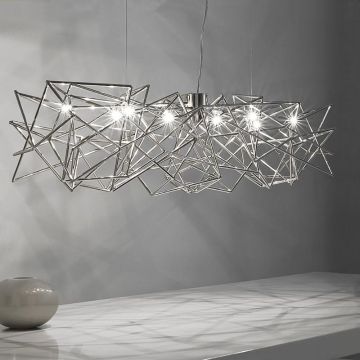 Terzani Etoile  PĂ4S Hanglamp nikkel-1