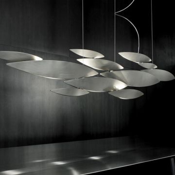 Terzani I Lucci Argentati N82S Hanglamp nikkel-1
