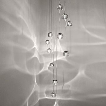 Terzani Mizu Pendant R15SR Hanglamp transparant-1