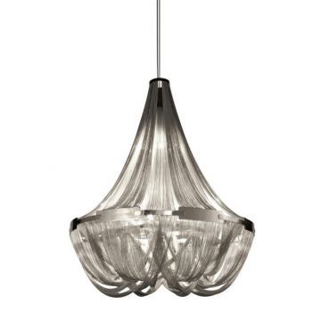 Terzani Soscik Suspension Hanglamp nikkel-1