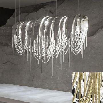 Terzani Volver L60S Hanglamp goud/messing-1