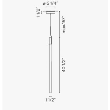 Vibia Halo Jewel  3000K 2355 Hanglamp goud/messing