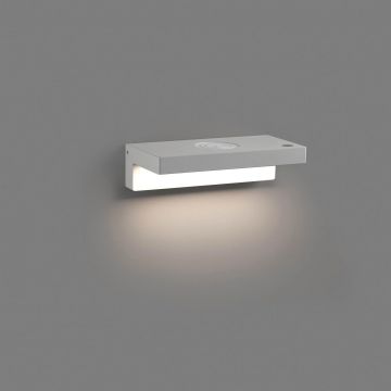 Faro WELL WHITE WALL LAMP INDUCTION + USB 7W 2700K Wandlamp wit