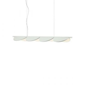 Flos Almendra Linear S4 Off-white Hanglamp wit