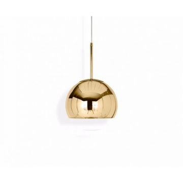 Tom Dixon Mirror Ball Pendant LED 25 Gold Small Hanglamp goud/messing