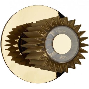DCW Éditions In The Sun Wall 190 Wandlamp goud/messing