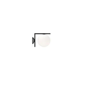 Flos IC Lights Ceiling/Wall 1 Wandlamp zwart