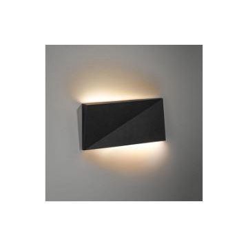 Modular Dent medium LED 3000K DE black Wandlamp zwart