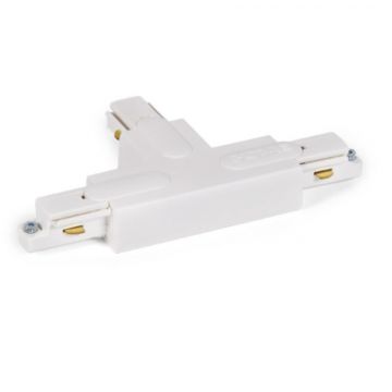 Wever & Ducré T-connector 1-fase track  Rails, Tracks & Kabelsystem wit-1