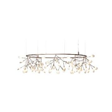 Moooi Heracleum The Small Big O, copper, 10 MTR CABLE Hanglamp koper