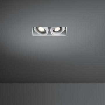Modular Mini Multiple trimless 2Ă— LED Retrofit Spot zwart