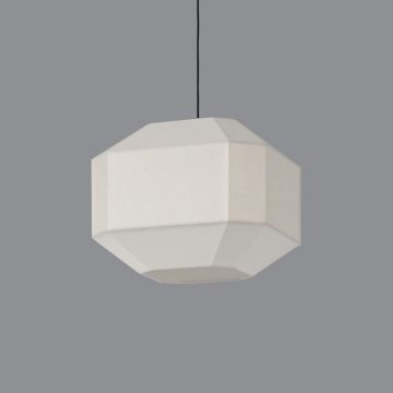Brink V-merk Bauhaus Pendant 45 cm White Hanglamp wit