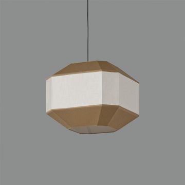 Brink V-merk Bauhaus Pendant 45 cm Sand Hanglamp lichtbruin
