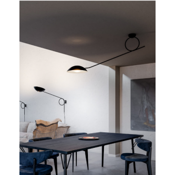 Diesel with Lodes Spring Ceiling Plafondlamp zwart