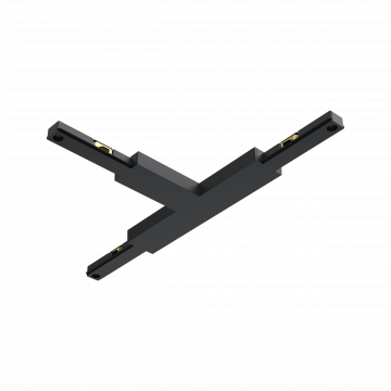 Flos Architectural Zero Track Surface Profile. T-shaped connector Rails, Tracks & Kabelsystem zwart