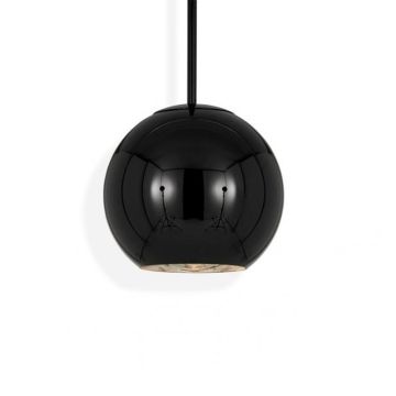 Tom Dixon Copper Round UC Hanglamp zwart-1