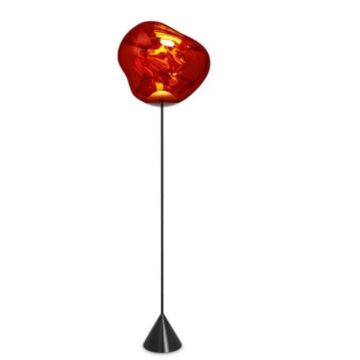 Tom Dixon Melt Cone Slim Floor Copper LED Vloerlamp zwart-1