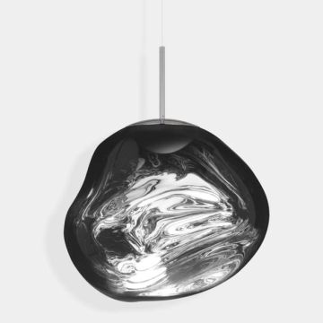 Tom Dixon Melt Medium LED Pendant Silver 50 Hanglamp chrome-1