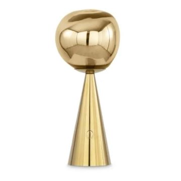 Tom Dixon Melt Portable Gold LED Tafellamp goud/messing-1