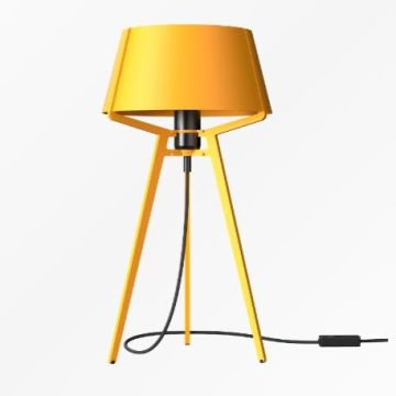 Tonone Bella Table Sunny Yellow/black Aluminium Tafellamp geel-1