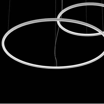 TossB HOOLA 1000 - 60W LED 3000K - On/Off - Black Hanglamp zwart-1