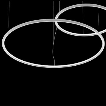 TossB HOOLA 1400 - 90W LED 3000K - Dim 0-10V - White Hanglamp wit-1