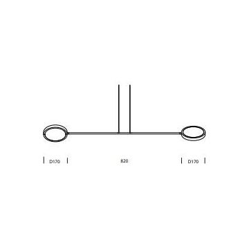 TossB Mobi M Arm Hanglamp wit-1