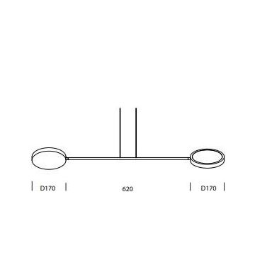TossB Mobi S Arm Hanglamp wit-1