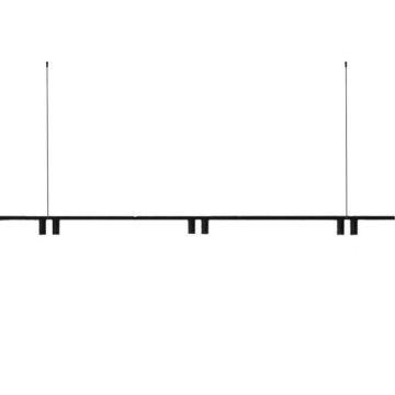 TossB Twins Lines180 -M- EXCL.DR/BASE 2700K 6x4W White Hanglamp wit-1
