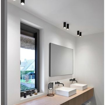 TossB VICTOR GU10 CEILING 120 Plafondlamp zwart-1