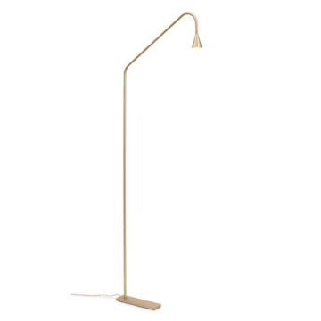 Trizo21 Austere F Vloerlamp goud/messing-1