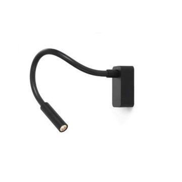 Trizo21 Scar-led 1FD built-up Wandlamp zwart-1
