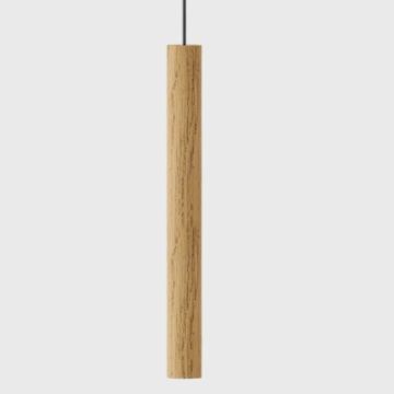 Umage Chimes tall oak Ø3 x 44 cm Hanglamp lichtbruin-1