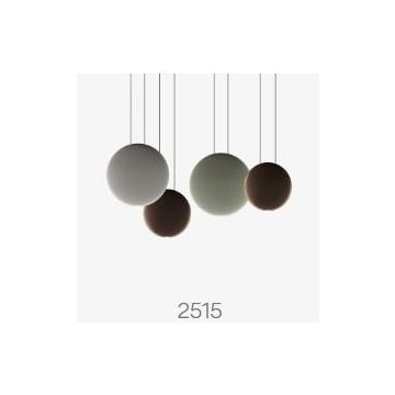 Vibia Cosmos 2700K CRI 80 Green, White and Chocolate  Hanglamp bruin-1