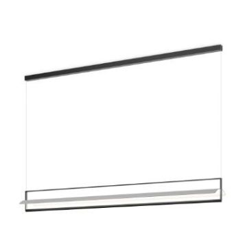 Vibia Kontorno 6438 Pendant Black 2700K Dali Hanglamp zwart-1