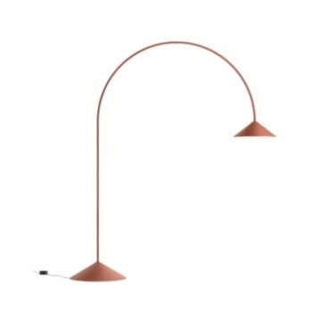 Vibia Out Terra Red 2700K Push Vloerlamp rood-1